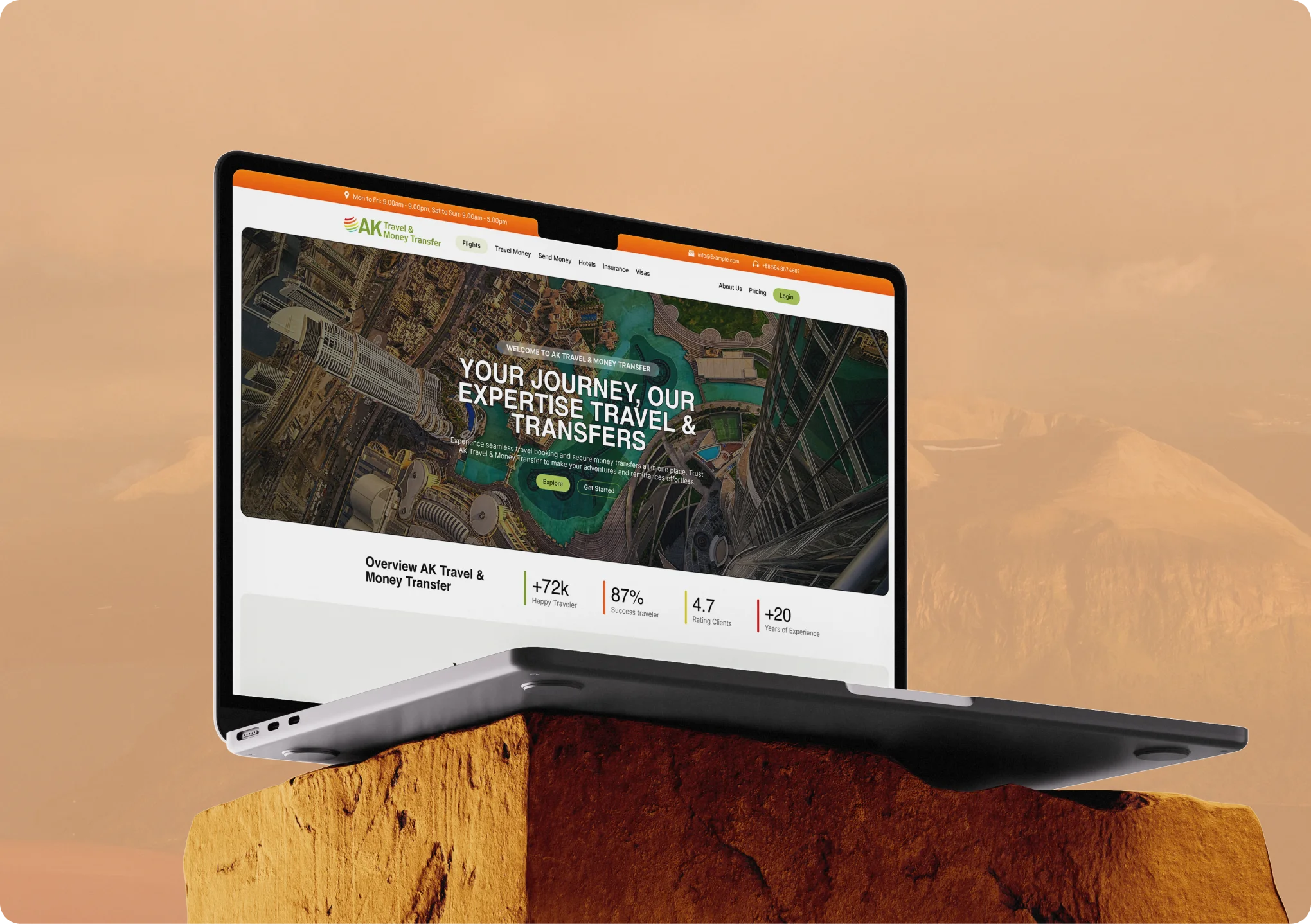 AK Travel & Money Mockup 3