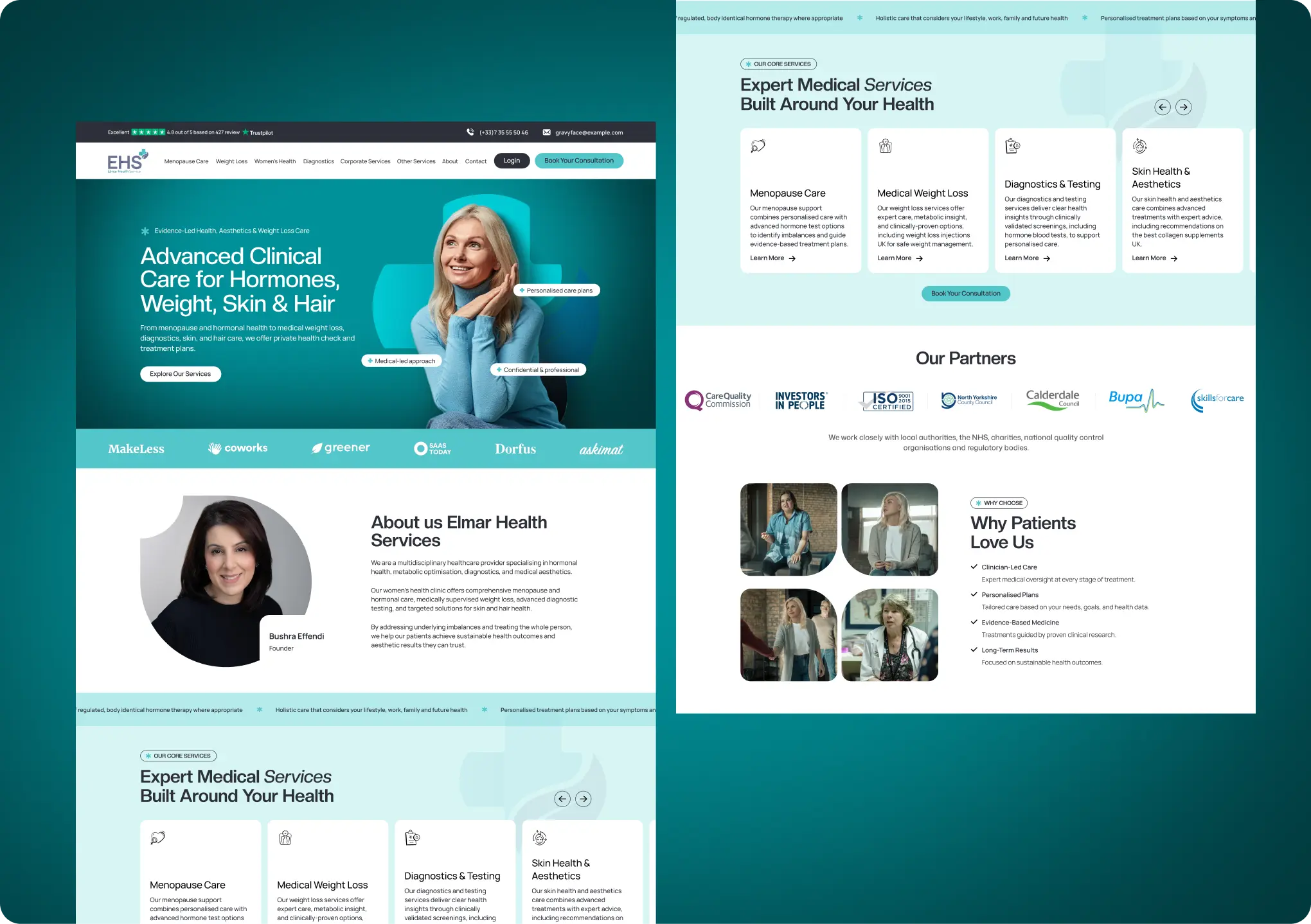 Elmar Health Service Mockup 3