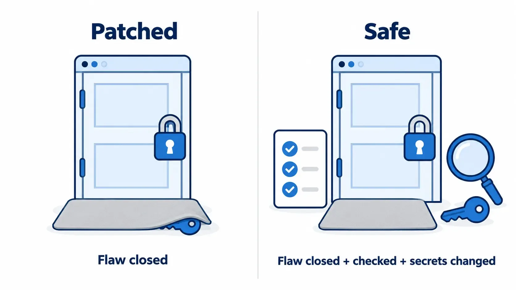 Patched vs safe_ secured website comparison.webp